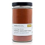 Paprika geräuchert, süß, 300g, gemahlen, von w