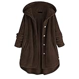 Darringls Winterjacken Damen Lang Winterparka Soft Warm Wintermantel Freizeit Parka Reißverschluss Winterjacken Übergangsjacke Softshelljacke Winddicht Outdoorjacke Sportjack