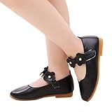 Goosuny Mädchen Prinzessin Bowknot Schuhe Kleinkind Anti-Rutsch Party Ballerinas Schuhe Weiche Leder Taufschuhe Sneaker Baby L