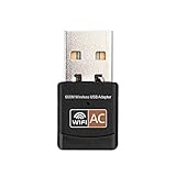 GWN CreameBrulee AC600M Mini 600Mbps 2.4G / 5G Dualband Wireless-USB-Adapter WiFi-Dong