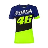 Valentino Rossi Tshirt Yamaha Dual T-Shirt, Königsblau, L