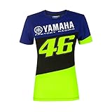 Valentino Rossi T-Shirt Yamaha VR46,M,Königsblau,Frau, YDWTS395509M