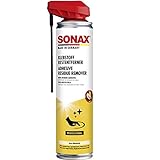 SONAX KlebstoffRestEntferner mit EasySpray (400 ml) schnelle, rückstandslose Entfernung von Klebstoffresten z. B. Etiketten, Folien, Aufklebern, usw. | Art-Nr. 04773000