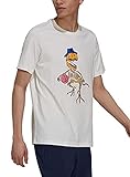 adidas Originals Herren T-Shirt 5 Dino Tee H13478 Beige, Größe:M