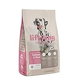 Amazon-Marke: Lifelong Complete Komplett-Trockenfutter für ausgewachsene (ADULT) Hunde, mit Lachs und Reis, 2 x 5 kg