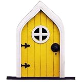 Wichteltür, Feentür, Mäusetür, Gartenbaumdekoration Basteltür 3D-Deko Wichteltür Set, Feengarten-Dekoration, Garten Baumtür Und Fenster Dekorationen Miniatur Hofk