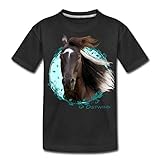 Spreadshirt Ostwind Aris Ankunft Ostwind Porträt Teenager Premium T-Shirt, 146-152, Schw