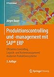 Produktionscontrolling und -management mit SAP® ERP: Effizientes Controlling, Logistik- und Kostenmanagement moderner Produktionssysteme (IT-Professional)