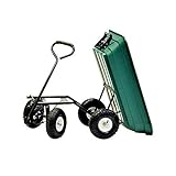 Z-SEAT Utility Dump Cart Garden Yard Wagon Rasen Schubk