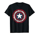 Marvel Captain America Avengers Shield Comic Graphic T-S