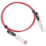 1,5 m 10G SFP + DAC Twinax Kabel, 10 Gbase-CU SFP + Kupferkabel, kompatibel mit Cisco SFP-H10GB-CU1.5M, Ubiquiti, Juniper, Mellanox, Mikrotik, Netgear, Supermicro, Open Source Sw