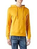 JACK & JONES Mens Jjebasic Sweat Hood Noos Hooded Sweatshirt, Golden Orange, XL
