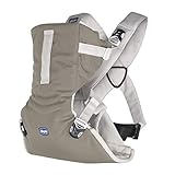 Chicco EasyFit Ergonomische Trage für Babys und Kleinkinder ab der Geburt bis 15 kg, Einfach zu Tragende Babytrage, Babytrage mit Kopf- und Nackenstü