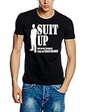 Coole-Fun-T-Shirts How I met Your Mother - Suit UP - T-Shirt schwarz T-Shirt, GR.M