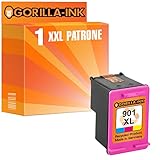 Gorilla-Ink 1 Tintenpatrone XXL remanufactured für HP 901 XL C