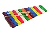 Goldon 11205 - Xylophon Holz 13 farbige Klangp