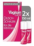 VagisanCare Dusch-Schaum - 2 x 150 ml - Für die tägliche milde Reinigung | Abgestimmt auf die Intimhaut | Hinterlässt kein Trockenheits-Gefü