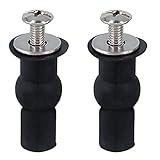 2 Stücke Toilettensitz Behoben Schraube Universal Expansionsbolzen Befestigungszubehör Gummi Muttern Blind Loch Scharniere (18mm)
