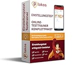 Einstellungstest Online-Testtrainer MIT BUCH | Eignungstest Testtraining für Allgemeinwissen, Logik, Mathematik, Deutsch, Konzentration, Merkfähigkeit, IQ-Test | Testtrainer mit tausenden Aufgab