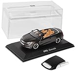Minichamps Opel Cascada Asteroid Grau Cabrio Offen mit Soft Top 1/43 Modell Auto mit individiuellem Wunschk