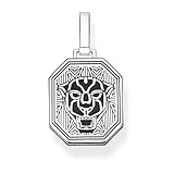 OYZY Schwarze Katze Anhänger, Schmuck 925 Sterling Silber Anhänger Selbstvertrauen Und Kraft Geschenk for Frau M