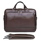 Businesstasche Aktentasche Männer Handtasche, Büro 15,6 Zoll Laptoptasche, Großunternehmen Aktentasche for Männer Frauen, Laptop Umhängetasche, erweiterbarer Computer Messenger Bag Jungen Messenger S