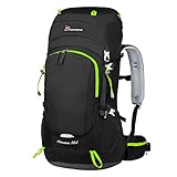 MOUNTAINTOP 50L Trekkingrucksäck Rucksack für Damen Herren, 30 x 24 x 67