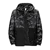 NNGOTD Jacke Herren übergangsjacke Business Herren Hoodie Oversize 4XL Herren Steppjacke übergangsjacke XXXL Mantel Herren schwarz lang Sweatjacke Herren wasserdicht Sweatshirt Herren 4XL Baumw