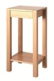 HAKU Möbel 30410 Konsole 37 x 33 x 73 cm, buche gedämp