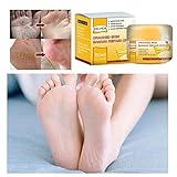 Fußcreme Creme zur Hornhaut Entfernung an den Füßen/feuchtigkeitsspendende Hornhaut Creme/Fußpflege Pediküre Set ohne Schleifen mit Sofort-Effek