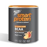 Dextro Energy Smart Protein BCAA Pulver mit Geschmack Pfirsich 350 g, Essentielle Aminosäuren 2:1:1 Verhältnis, Leckere BCAA Kap