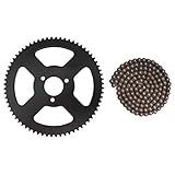 25H Kette, Dioche 25H Kette, 144 Glieder, Ritzel 2-Taktwelle für Elektro Mini Moto Pocket Bike ATV Quad Zubehö