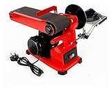 Bluetooth earphone 150 Mm Multi Bandschleife Mini elektrische Bandschleifmaschine Mit Stoßfestem Switch Gehrung Sanding 375w Bench Sander fÜr ​um Schleifen, Feilen, Schärfen und E