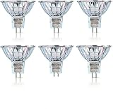 Philips Halogen-Leuchtmittel, 12 V, MR16, 35 W, GU5.3, 36D, 4000 Stunden, dimmbar, dichroitisch, 6 Stück