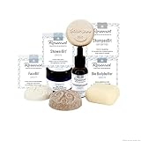 Sparen Sie 20% beim Kauf unseres Sets! - Rosenrot Naturkosmetik - Naturkosmetikpflege-Set Sensitiv - Pflegeset für sensible Haut - frei von Duftstoffen - 6-teiliges S