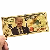 GYSEA Ahnengeld Geistermünze, Geistesgeld, Jos-Papier, Hölle Anmerkung vergoldeter Gedenk-Banknoten-Geschenksammlung, realistische Souvenirs Machen einen Wunsch segnen (Color : Light Yellow)