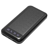 Power Bank 10000mAh Handy Tragbares Ladegerät Externer Akku Pack mit 2 USB 2.4A Ausgängen und USB C Eingang Kompatibel für Huawei iPhone 12 11 X iPad Samsung Galaxy S20 Android Tablette M