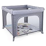 Chicco Open Box Laufstall, Reisebett für Babys und Kleinkinder von der Geburt bis zu 15 kg, Faltbares und Kompaktes Reisebett, Babybettchen mit Abnehmbarer Matte, Netz-S