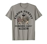 Star Wars Endor Forest Summer Camp Ewok Trio Portrait T-S