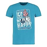 Scallywag® Eishockey T-Shirt Happy Ice I Größen XS - 3XL I A BRAYCE® Collaboration (Eishockey Ausrüstung) (M)