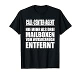 Call-Center-Agent - Wutausbruch - Lustiges Spruch Design T-S