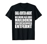 Call-Center-Agent - Wutausbruch - Lustiges Spruch Design T-S