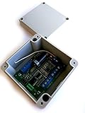 Danitech Funk Sender 868MHz für 3 Temperatur Feuchtigkeit Sensoren Temperatursensor DS18B20 DHT-22 SHT-22 im IP65 Gehäuse auch passend an Homematic CCU2 / FHEM über Jeelink