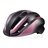 CDDSML Mountainbike Helm Rennrad Fahrradhelm Für Herren Und Damen Allround-Fahrradhelme Mit Verstellbarem Kopfumfang Professionelle Fahrradausrüstung(Color:Farbverlauf schwarz pink)