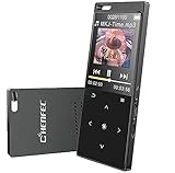 CCHKFEI Bluetooth MP3 Player 32GB, Musik MP3 Player mit Bluetooth Touch-Taste 1,8 Zoll-Bildschirm integrierter Lautsprecher UKW-Radio MP3 Player für Sprachrek
