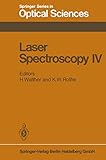 Laser Spectroscopy IV: Proceedings of the Fourth International Conference Rottach-Egern, Fed. Rep. of Germany, June 11–15, 1979 (Springer Series in Optical Sciences, 21, Band 21)