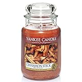 Yankee Candle Duftkerze im Glas (groß) | Cinnamon Stick | Brenndauer bis zu 150 S