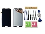 Flügel für Samsung Galaxy S4 i9500 i9505 i337 M919 Display LCD Ersatzdisplay Schwarz Touchscreen Digitizer Bildschirm Glas Assembly (ohne Rahmen) Ersatzteile & Werkzeuge & Kleb