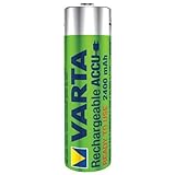 VARTA Rechargeable Accu Power vorgeladener AA Mignon Ni-Mh Akku (4er Pack. 2400 mAh) , wiederaufladbar ohne Memory-Effekt - sofort einsatzb