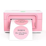 MUNBYN Etikettendrucker für Versandpakete Etiketten 4x6 Thermodrucker für Home Business, Amazon, Etsy, Ebay, Shopify, FedEx Labeling